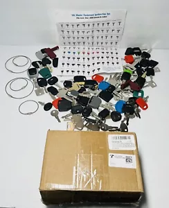 100 +Heavy Construction Equipment Ignition Keys Set CAT Kubota JCB Volvo Komatsu - Picture 1 of 4