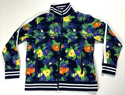 Chaqueta deportiva Polo Ralph Lauren para mujer estampado tropical floral talla XL rendimiento Foto 1 de 4