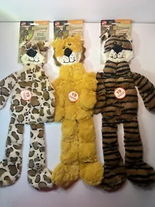 Skinneeez Tons-O-Squeakers Three Dog Toys 18 in New - Picture 1 of 1