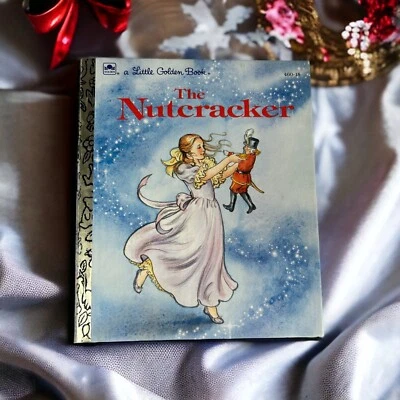 The Nutcracker Christmas Ballet Toy Soldier Vtg Little Golden Book HC Classic Foto 1 de 4