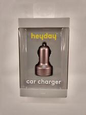 heyday™ USB Car High Speed Charger - Dusty Pink