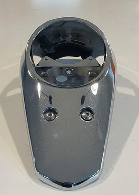 2007 – 2014 Honda VT750 SHADOW SPIRIT OEM METER Gauge COVER Chrome Housing Reset - Image 1 of 4