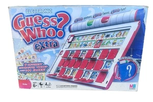 Electronic Guess Who Extra WORKS Milton Bradley 2008 Classic Game Kids - Picture 1 of 22