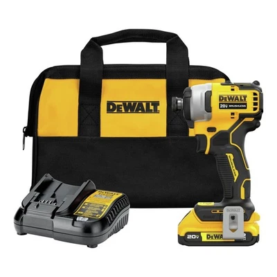 Destornillador de Impacto DeWalt DCF809D1R 20V MAX ATOMIC 1/4" Certificado Reacondicionado Foto 1 de 4