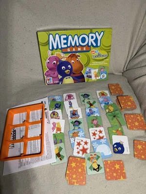 Backyardigans Memory Game Milton Bradley COMPLETE Nick Jr Vintage Learning Toy - Image 1 of 4