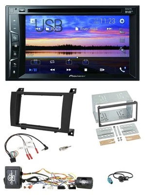 Pioneer Bluetooth 2DIN USB DVD DAB Lenkrad Autoradio für Mercedes SLK R171 04-08 - Bild 1 von 4