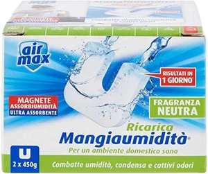 AIRMAX D0012 Magnete Assorbiumidità, Neutra, 2X450Gr - Foto 1 di 12