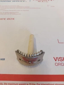 Vintage 1940's ?  Women's Curved Razor White Handle - Picture 1 of 12