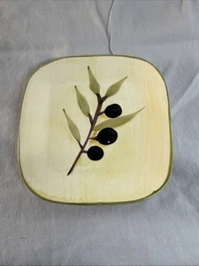 Antiker Oliven Vorspeisenteller aus Tonkunst V149 - Bild 1 von 3