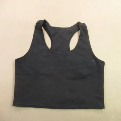 Top Pact para mujer mediano sin mangas ligero entrenamiento gimnasio negro cuello redondo Foto 1 de 4