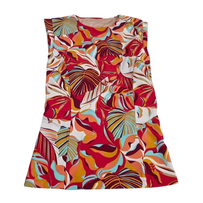 Coolibar Kaylana бак купальный костюм верхний женщин многоцветный XS цветочный тропический UPF50 - Изображение 1 из 4