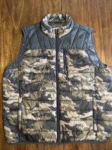Chaleco Hawke & Co Para Hombres Grande Camuflaje Pato Plumón Bolsillos con Cremallera - Imagen 1 de 11