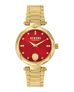 Versus Versace Womens Covent Garden Gold 36mm Bracelet Fashion Watch - Picture 1 of 4