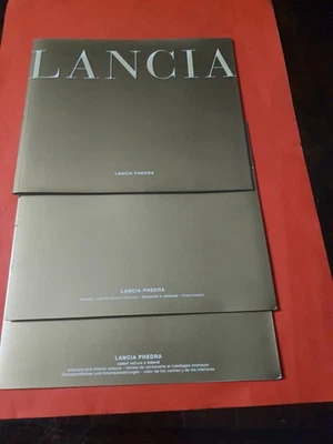 Lancia PHEDRA EXECUTIVE EMBLEMA Depliant Brochure Originale 2006 - Immagine 1 di 3