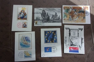 FRANCE - 6 cartes 1er jour (B20) - Imagen 1 de 2