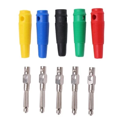10Pack 4mm 7Pin Banana Plug 1000V 32A Banana Plug Male Connector♡ - Image 1 of 4