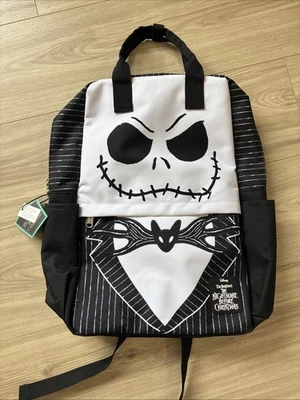 Mochila Loungefly Pesadilla antes de Navidad Jack Skellington Cosplay Nylon Foto 1 de 4
