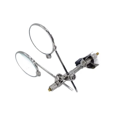 Clip-on Magnifying Glasses, 5x/10x, 2 Lenses, Eye Loops, Magnifying Glass, - Image 1 of 3