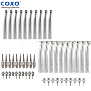 Pieza de mano de alta velocidad LED de fibra óptica dental COXO de 10 piezas para KaVo LED Multiflex - Imagen 1 de 58