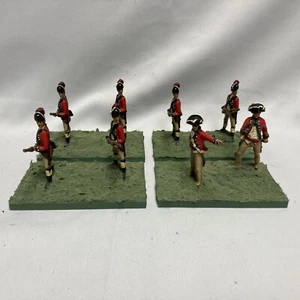 54mm All the Kings Men/LOD British Skirmishers 1, 8 Revolutionary War Figures - Picture 1 of 7