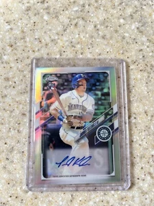 2021 Topps Chrome Update Jarred Kelenic Rookie Autograph Auto #JK - Picture 1 of 2