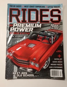 RIDES Magazine Mar/Apr 2016 Premium Power 700 HP Chevy / West Coast Supercars - Picture 1 of 4