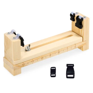 Wood  Jig Tool Survival Wristband Knitting Tool DIY Braiding K2X8 - Picture 1 of 10