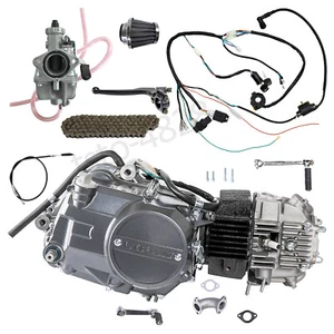 125cc Lifan Engine Motor Kit For Dirt Trail Bike CRF50 CRF70 CRF110 CT70 CT110 - Picture 1 of 18