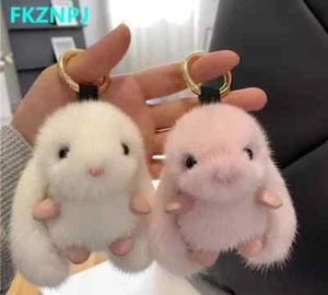 Bunny Keychain, Bunny Keychain with Tin - Picture 1 of 6