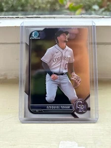 Ezequiel Tovar - 2022 Bowman Chrome - Rockies #BCP-231 - Picture 1 of 2