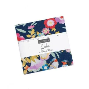 Lulu Charm Pack (42) 5 inch squares Moda Fabrics Chez Moi - Bild 1 von 2