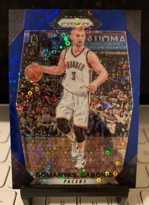 2017-18 Panini Prizm Fast Break DOMANTAS SABONIS Blue Disco /175 - #228 - Image 1 of 4