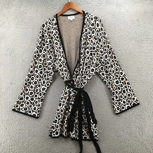 Diane von Furstenberg Wickelbluse Damen 4X Mehrfarbig Gürtel Langarm - Bild 1 von 16