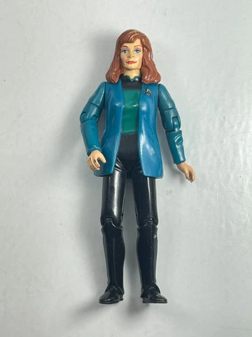 Vintage 1993 Playmates Star Trek DR. BEVERLY CRUSHER Action Figure 4.75" Cover