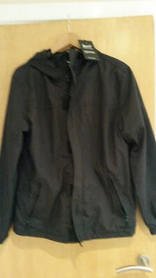BNWT Mens BRANDIT SUMMER WINDBREAKER RIPSTOP. BLACK jacket. SMALL. - Image 1 of 4