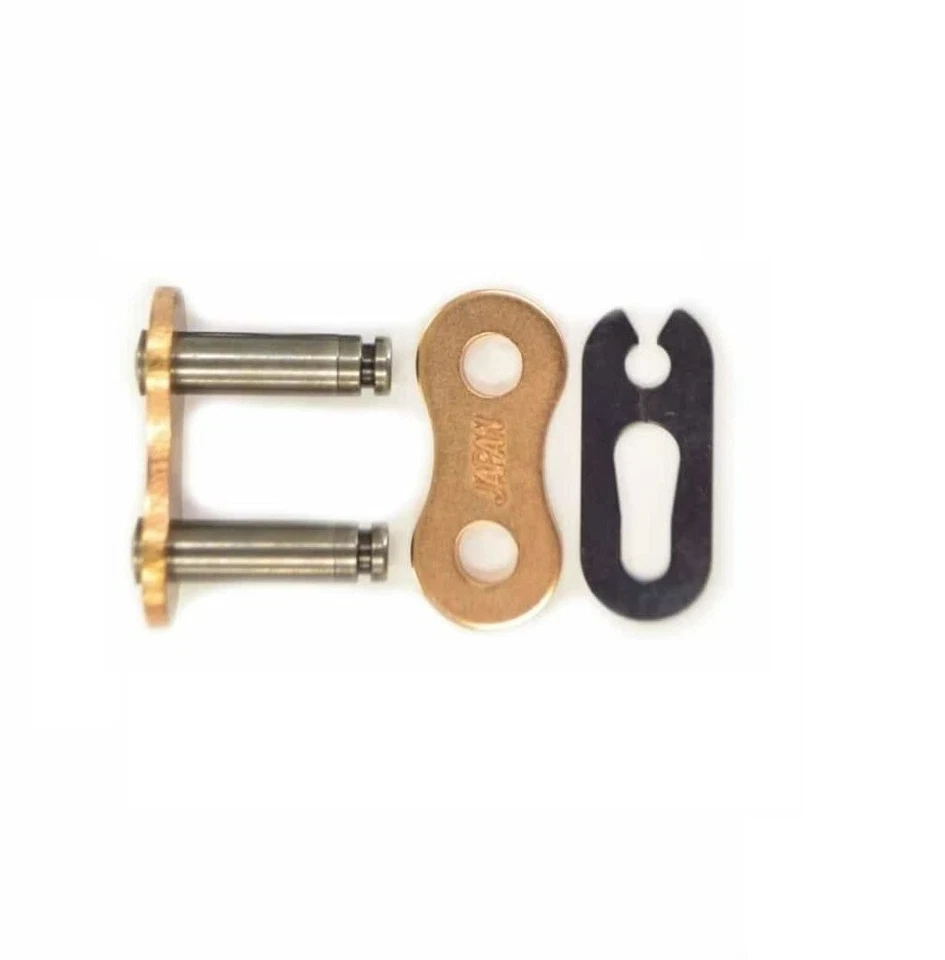 NUEVA CADENA SKJ GENUINA MARCA EK MRD6 ESLABÓN MAESTRO DORADO HECHA EN JAPÓN Foto 1 de 1