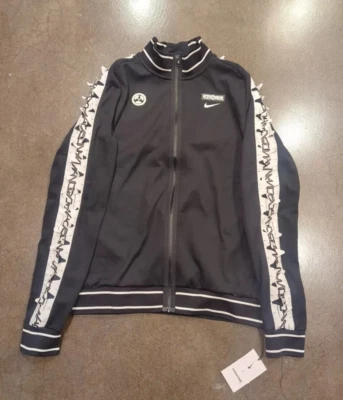 NWT Nike x Acronym Black Zip Up Sweater Track Top Jacket, Size Large L, Sacai - Image 1 of 4