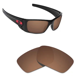 Hawkry Polarized Replacement Lenses for-Oakley Fuel Cell Sunglass Bronze Brown - Picture 1 of 3