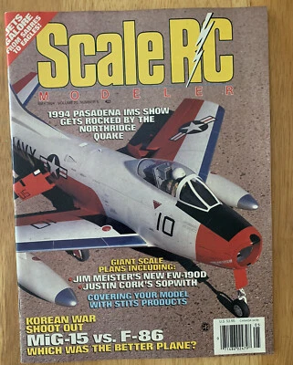 Scale RC Modeler Magazine - May 1994 Radio Controlled Airplanes - Image 1 of 2