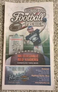 2013 Meyersdale High School fútbol americano vista previa Meyersdale Pennsylvania, Somerset - Imagen 1 de 2