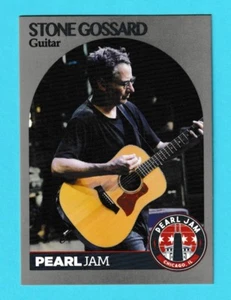 Guitarra acústica Pearl Jam Chicago 2018 tarjeta coleccionable Hoops Stone Gossard - Imagen 1 de 2