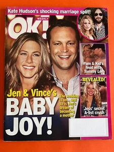 JENNIFER ANISTON * VINCE VAUGHN * KATE HUDSON August 28 2006 OK! WEEKLY MAGAZINE - Imagen 1 de 7
