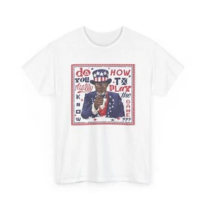 Samuel L. Jackson Uncle Sam do you really know how to play the game T-Shirt - Picture 1 of 3