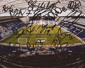 PRESTON F.C * SIGNED 10x8 BODENFOTO x 14 + COA.Inc.MELLOR - Bild 1 von 1