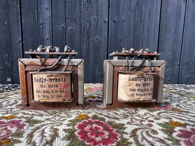 Graetz 8019 Output Transformers Pair for EL84 SE Tube Amp Vintage german - Image 1 of 4