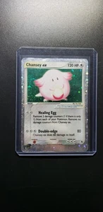 POKEMON EX RUBY & SAPHIRE CHANSEY EX HOLO RARE 96/109 MP!!! - Picture 1 of 6