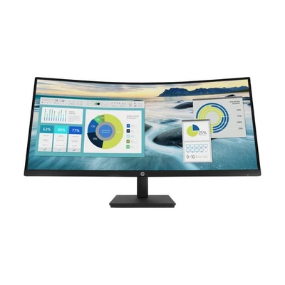 HP P34hc G4 Office Monitor - Curved, USB-C - Bild 1 von 4