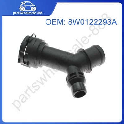 New Engine Coolant Flange Fit For Audi A4 A5 S4 S5 2.0L 2017-2023 8W0122293A  - Image 1 of 4