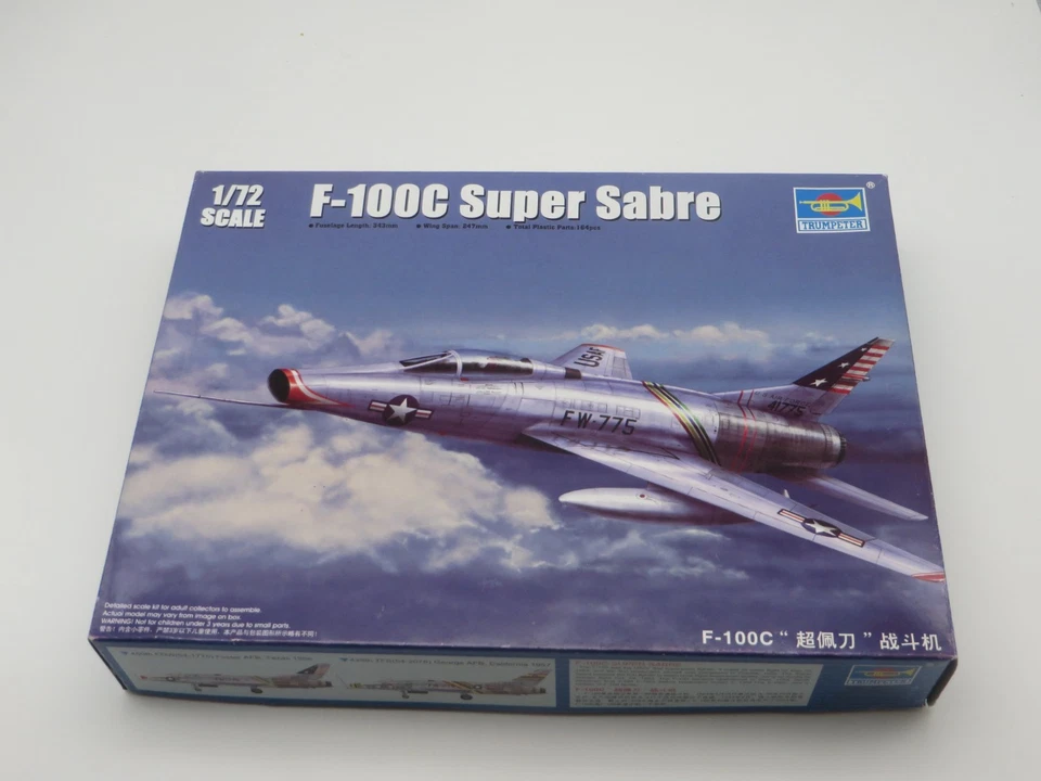 ~*~Trumpeter - F-1000C SUPER SABRE  1/72 ~*~ - Bild 1 von 1