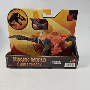 Jurassic World Chaos Theory Pyroraptor Strike Attack 7" Dinosaur - Picture 1 of 5